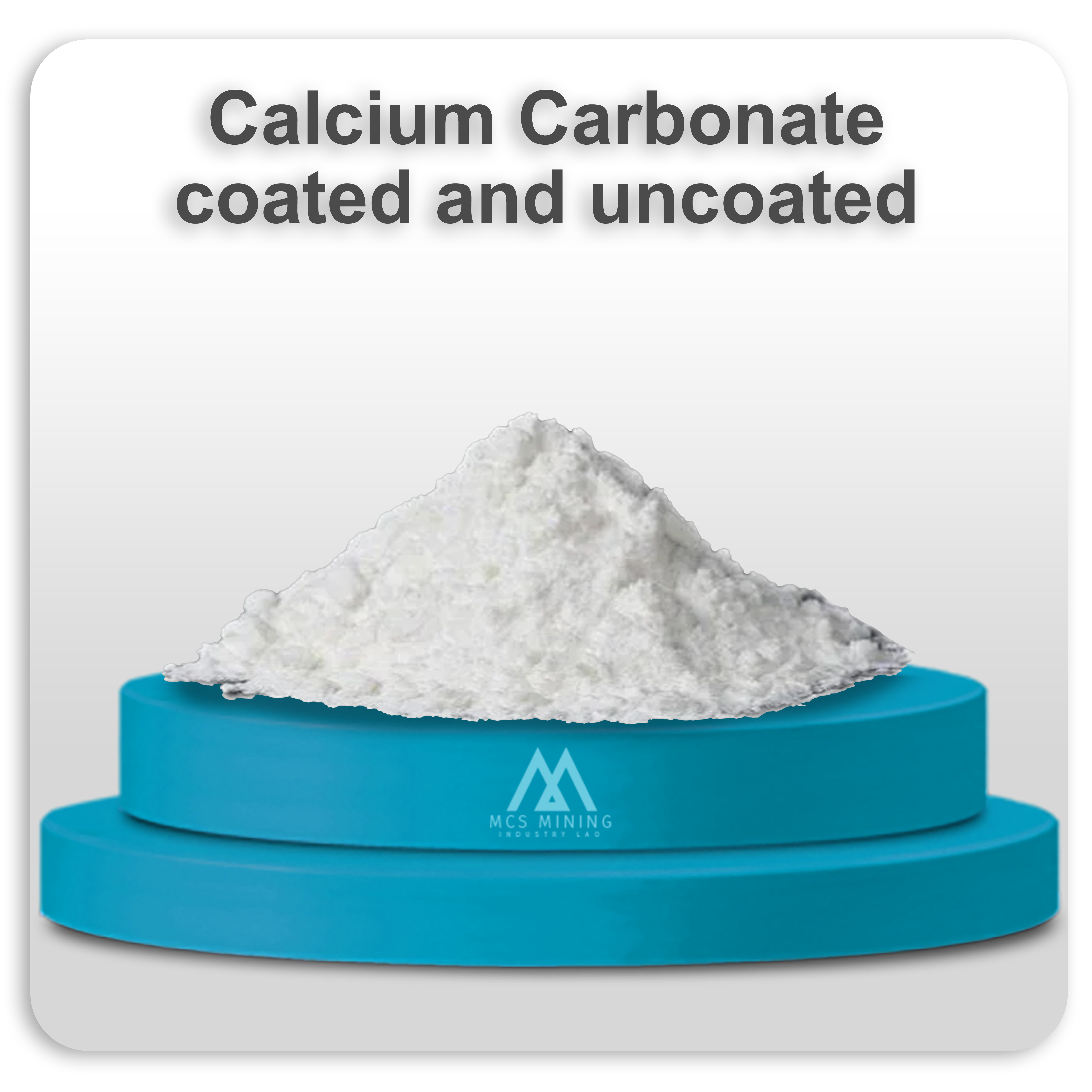 Calcium Carbonate coated and uncoated